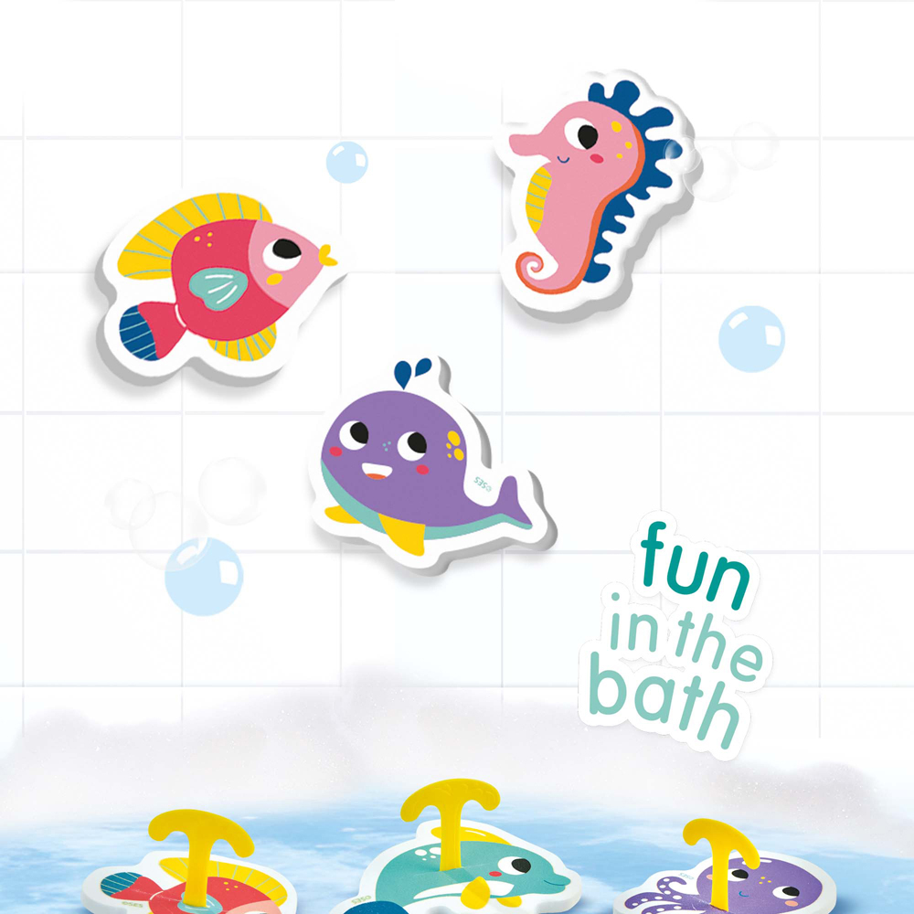 SES Creative Tiny Talents Fishing Bath Game Image 4