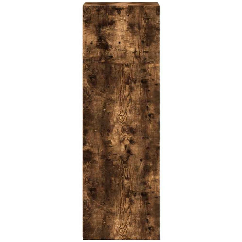 vidaXL 4 Shelf Smoked Oak Highboard Image 5