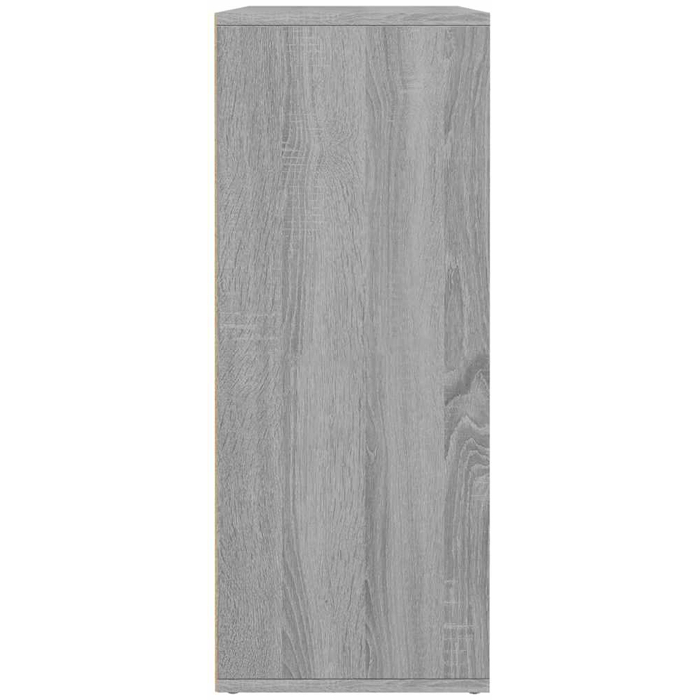 vidaXL 2 Door Grey Sonoma Wooden Sideboard Image 6