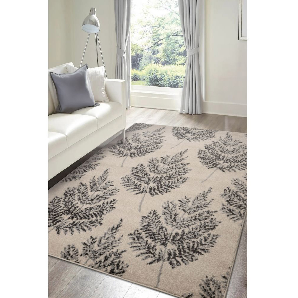 Homemaker Echo Fern Grey Rug 120 x 170cm Image 5