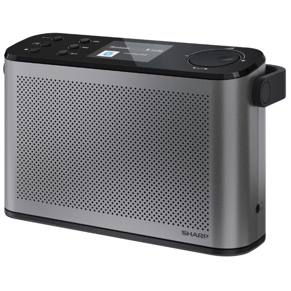 SHARP Osaka DR-P540 GY Storm Grey Portable Stereo DAB+ Radio Image 3