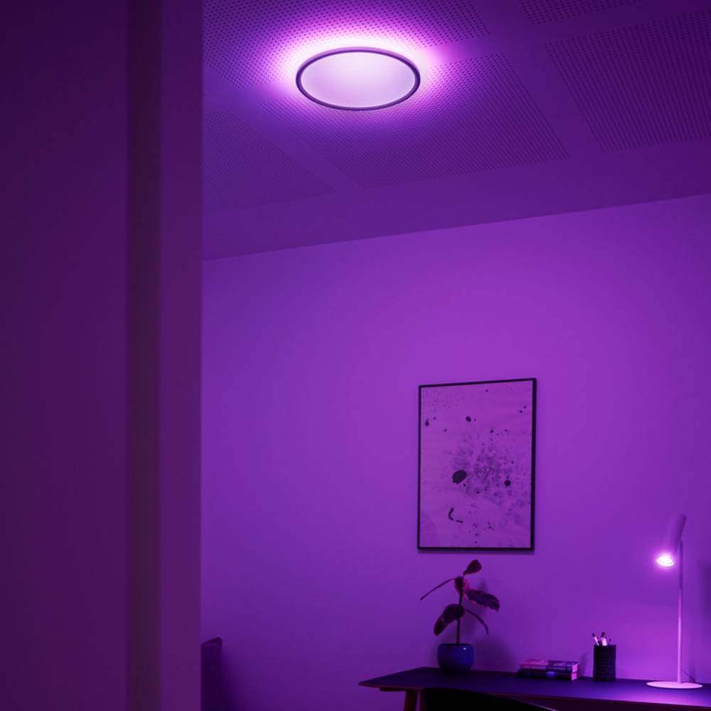 Nordlux Liva Smart White Ceiling Light Image 9