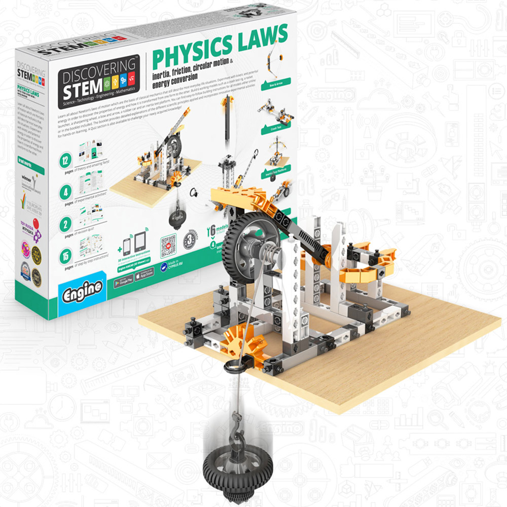 Engino Stem Newtons Laws and Inclined Planes Building Set Image 2