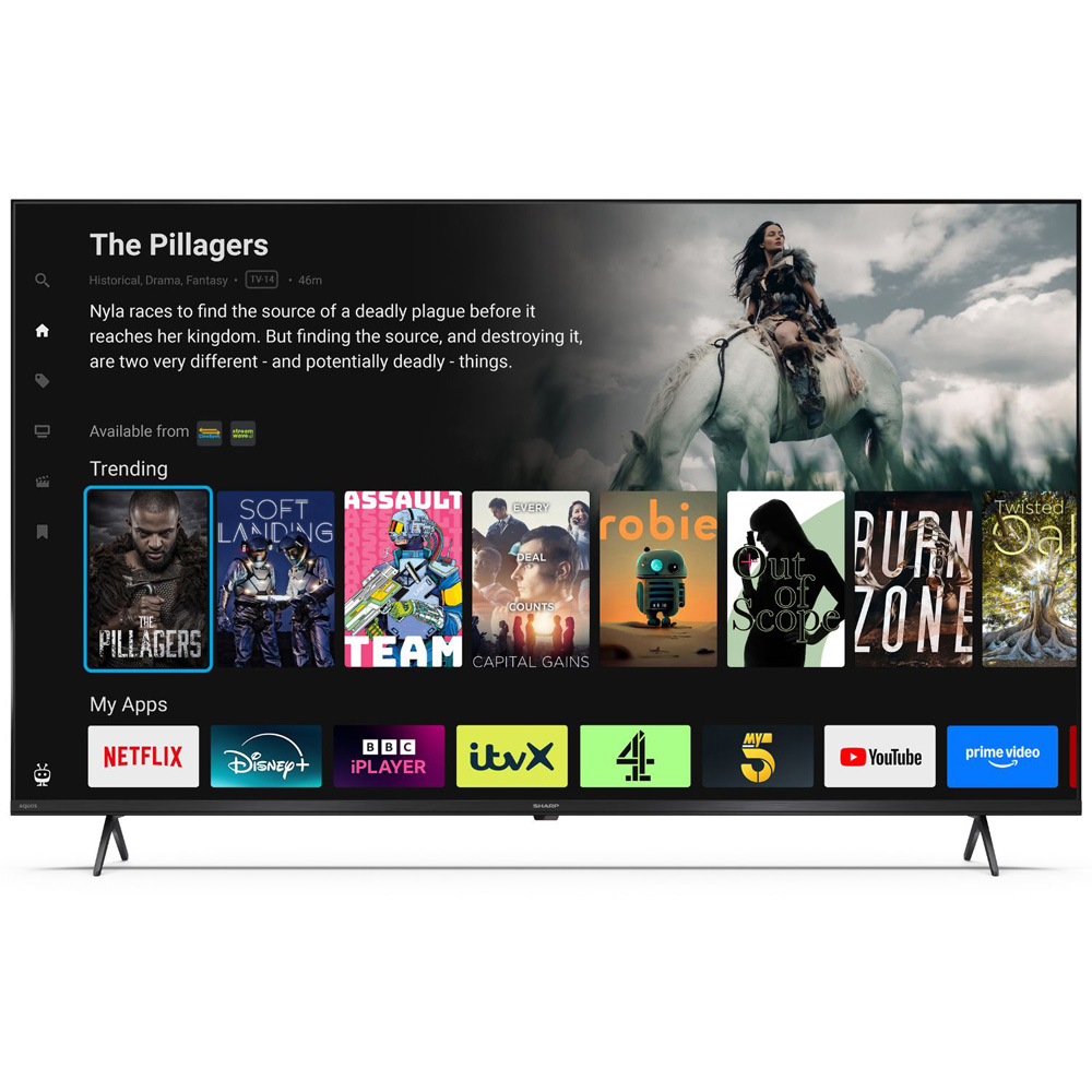 SHARP 55HK4245KB 4K UHD TiVo Smart TV 55 inch Image 4