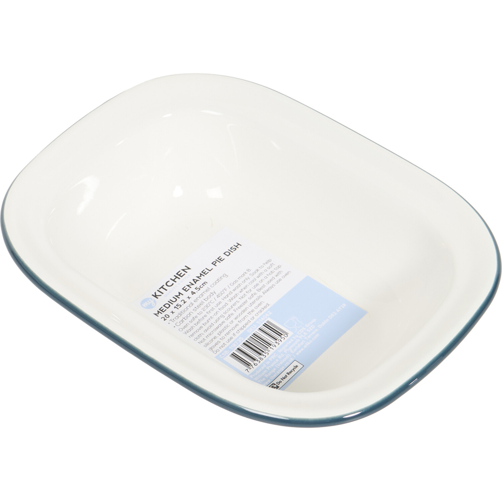 My Kitchen Enamel Pie Dish Medium Image 6