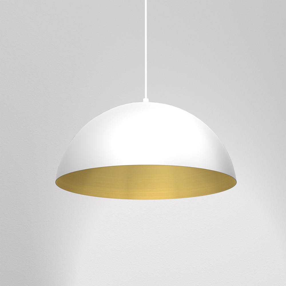 Milagro Beta White Pendant Lamp 230V Image 3