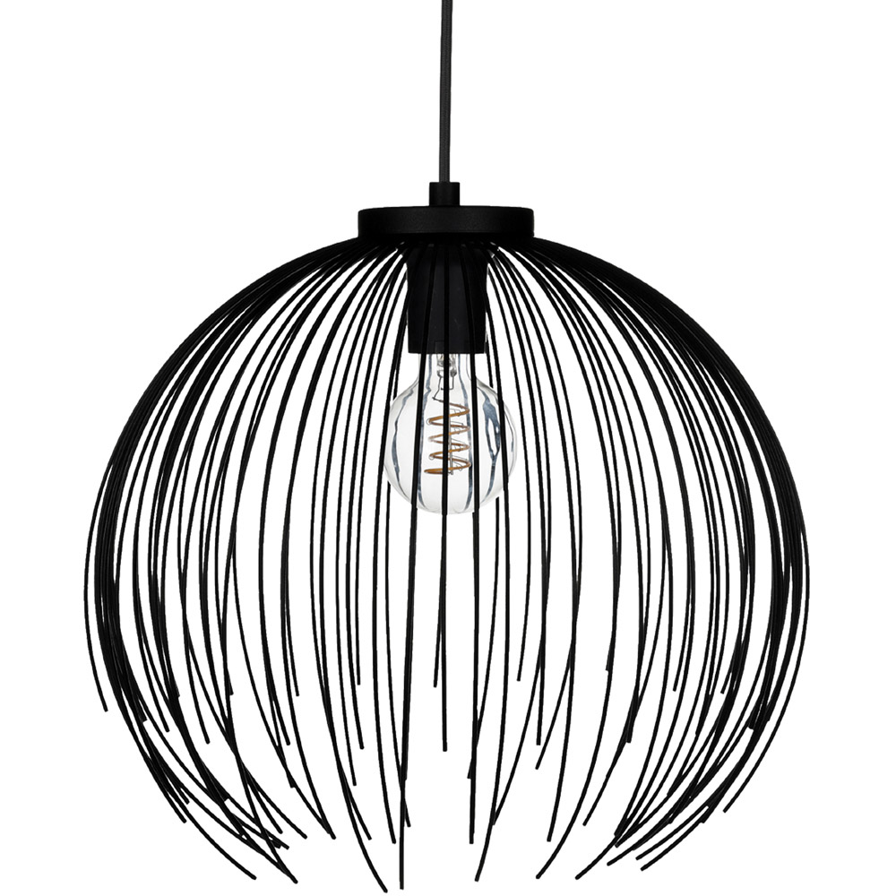 EGLO Venezuela Black Steel Pendant Light Image 3