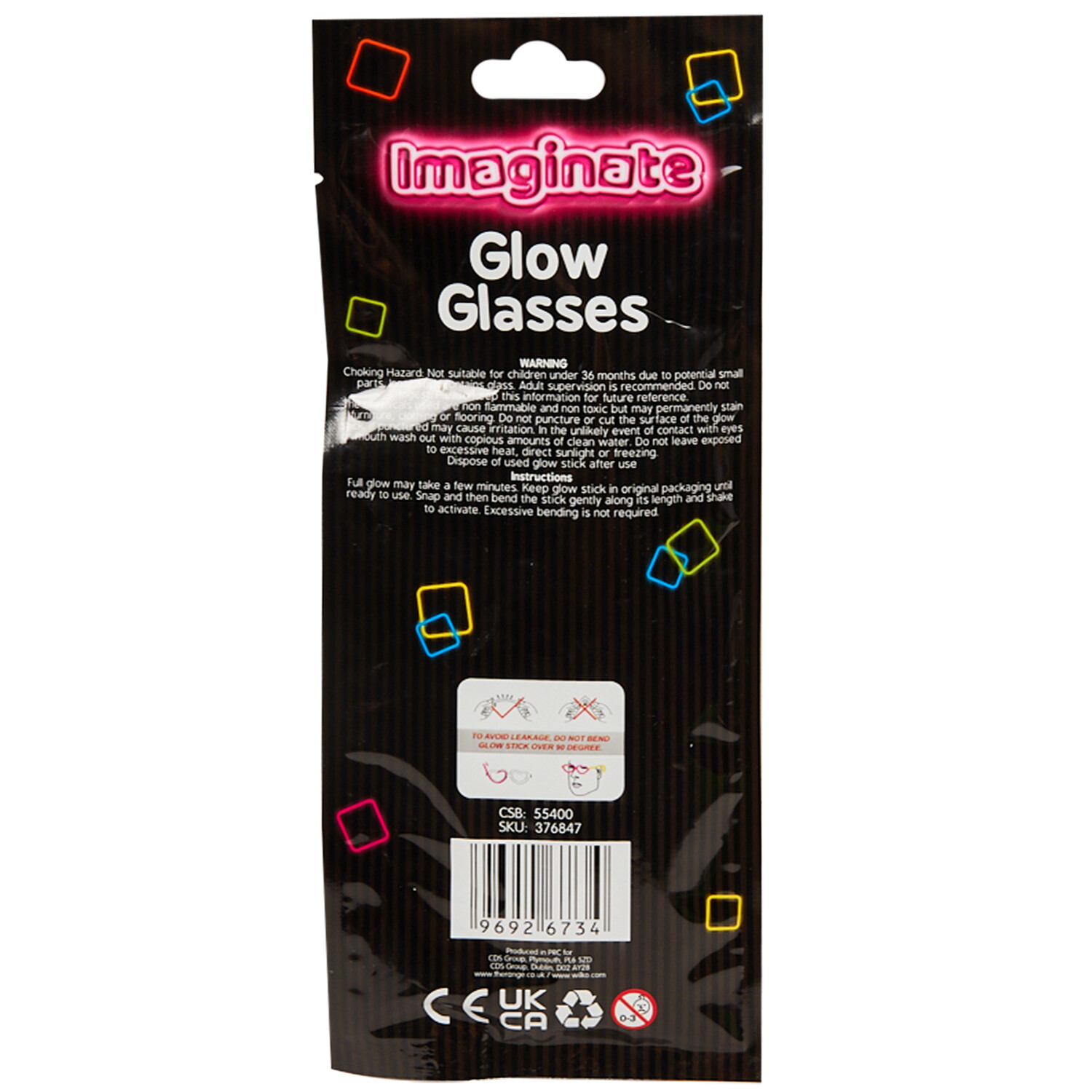 Glow Glasses - Green or Pink Image 4