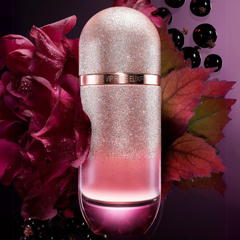 Carolina Herrera 212 VIP Rose Elixir Eau de Parfum Spray 80ml Image 2