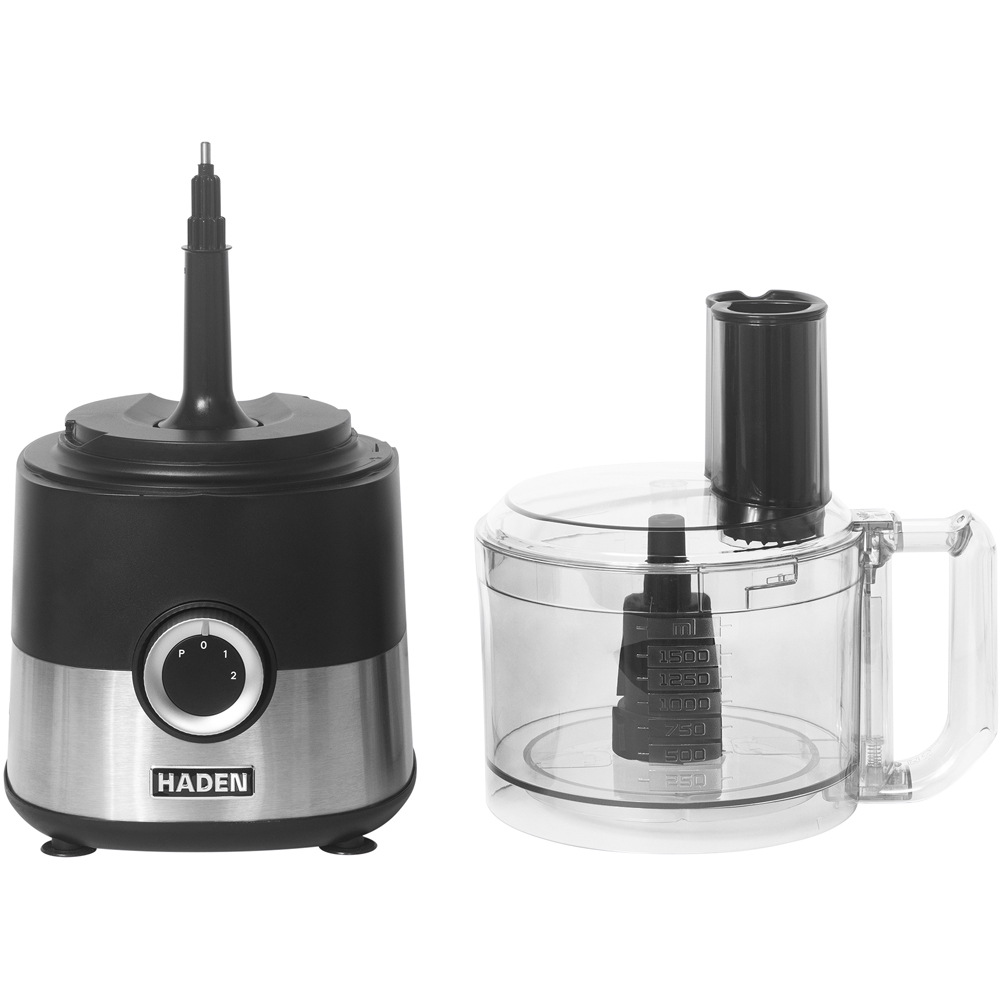Haden 215321 Black Stainless Steel 2.3L Food Processor 750W Image 5