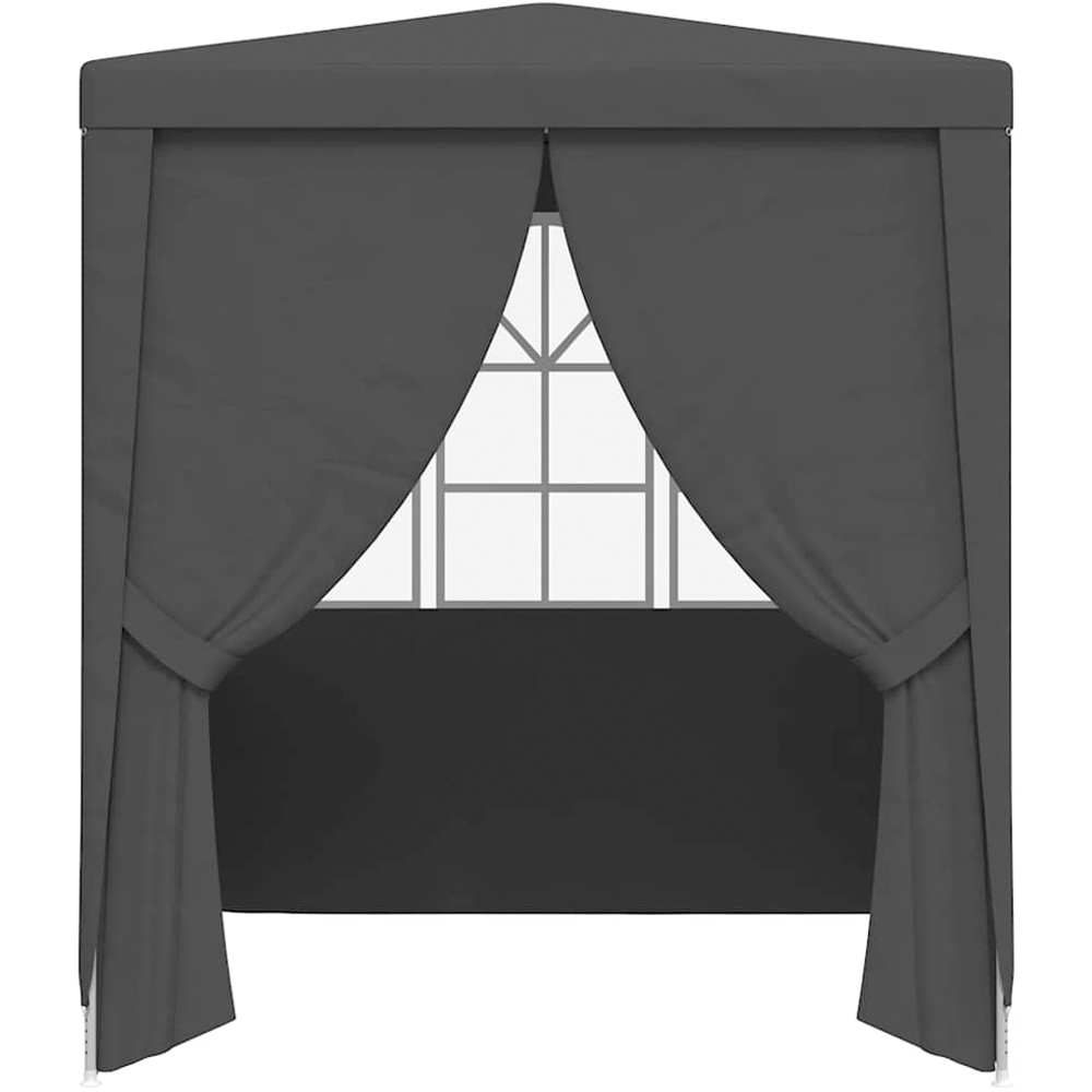 vidaXL 2.5 x 2.5m Anthracite Waterproof Party Tent Image 4