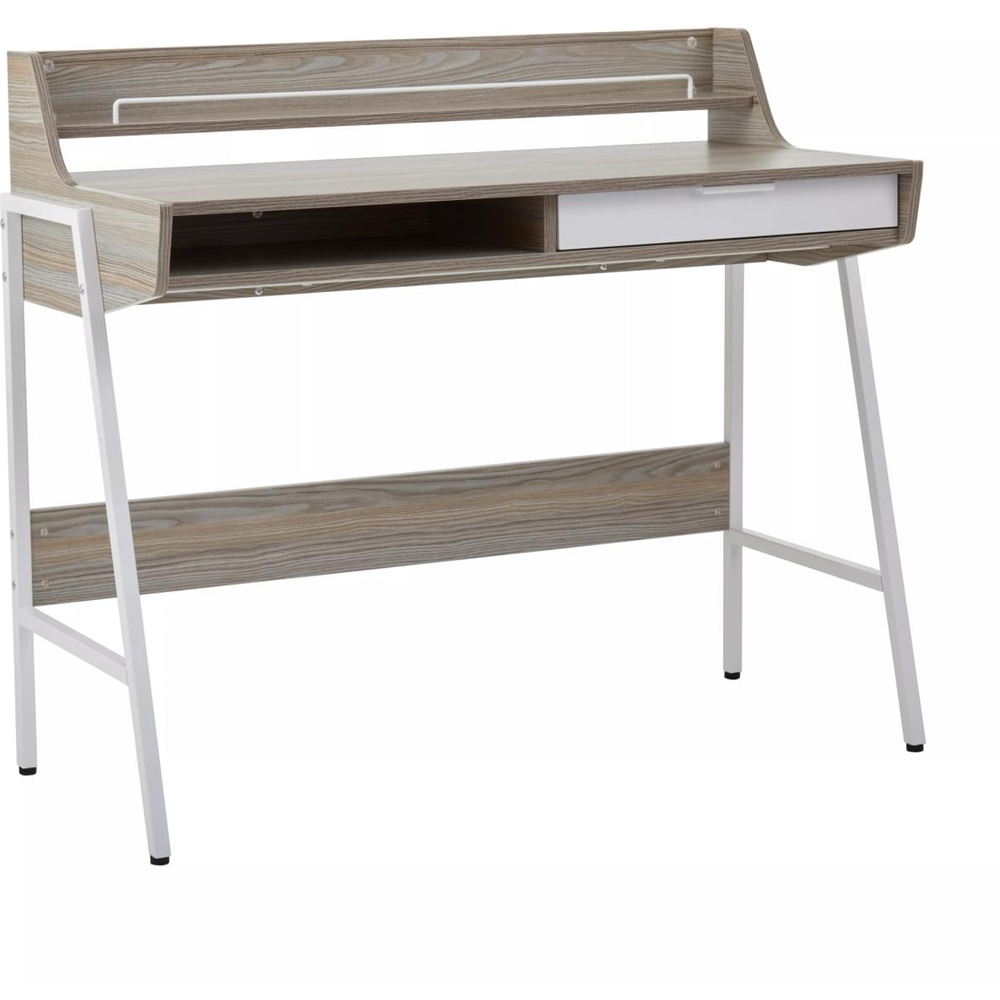 Premier Housewares Bradbury Light Oak Veneer Desk Image 6