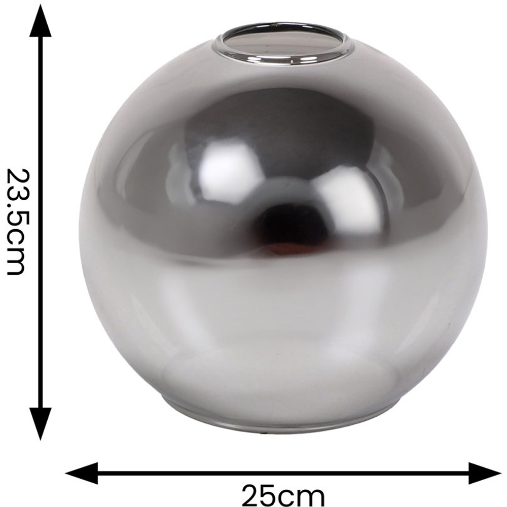 ValueLights Bellamy Smoke Easy Fit Glass Shade Image 7
