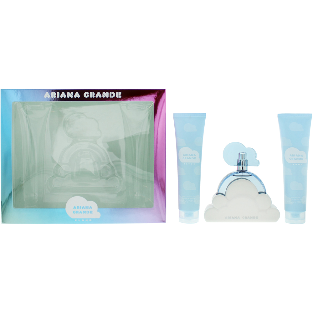 Ariana Grande Cloud Eau De Parfum 3 Piece Gift Set 100ml Image 1