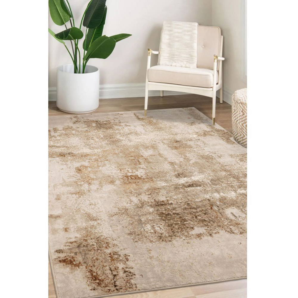 Homemaker Dusk Champagne Marble Rug 120 x 170cm Image 6
