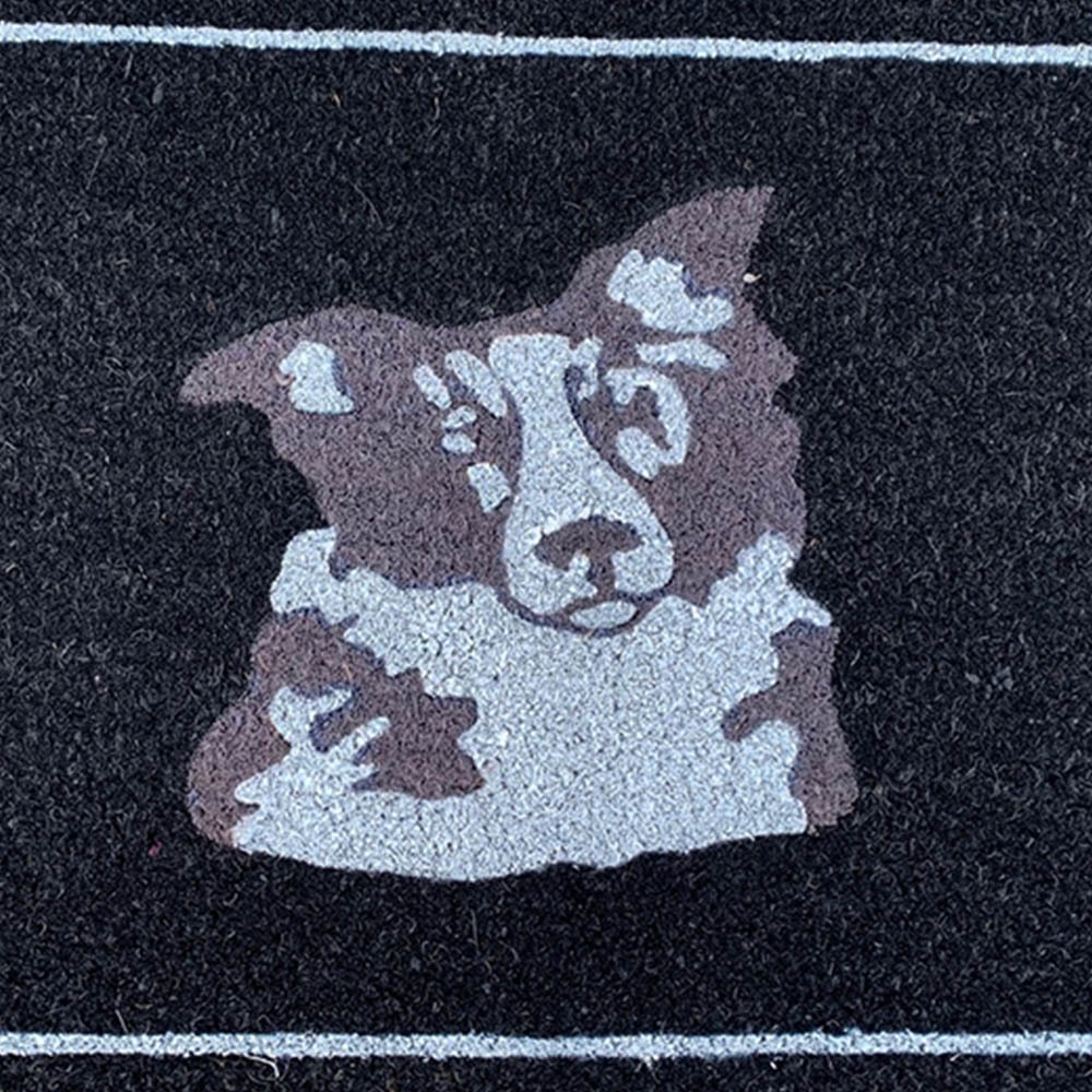 Arboria Garden Decor Sheepdog Coir Door Mat 45 x 75cm Image 3