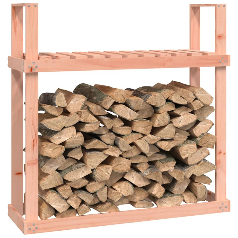 vidaXL Solid Douglas Wooden Firewood Rack 110 x 35 x 108.5cm Image 3