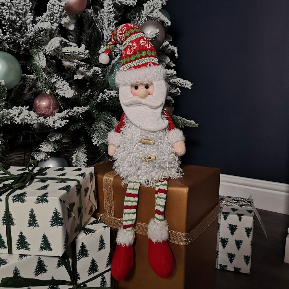 Samuel Alexander Dangly Leg Santa Claus LED Christmas Decoration Image 6