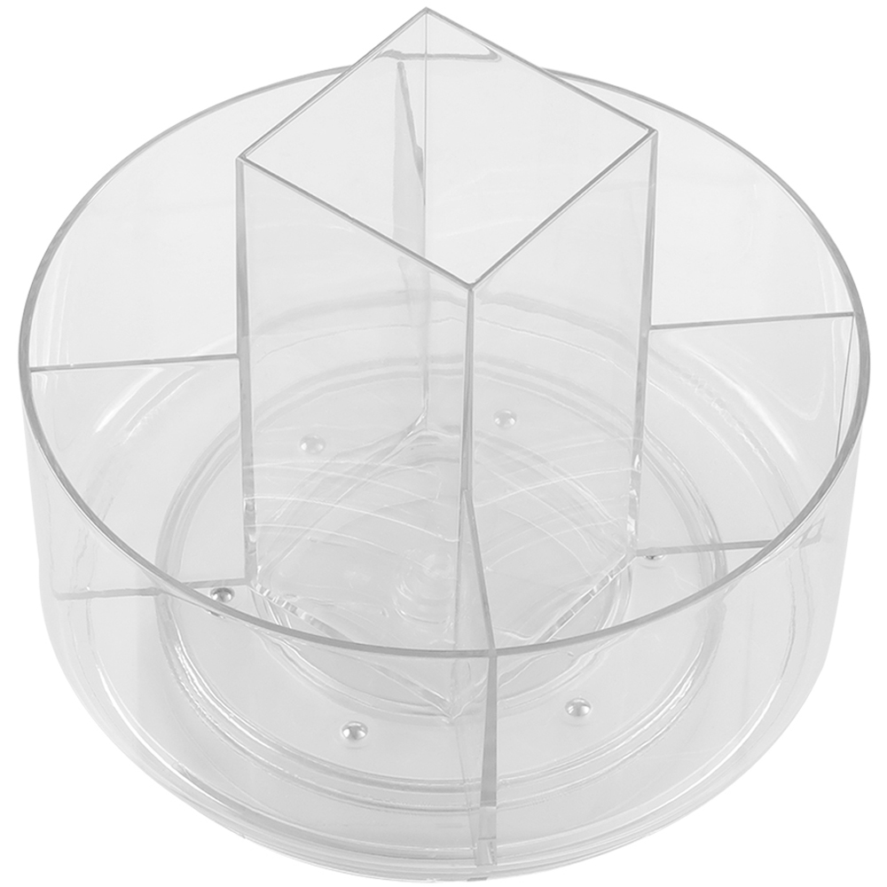 Living and Home Rotating Multipurpose Makeup Office and Bathroom Storage Organiser Image 3
