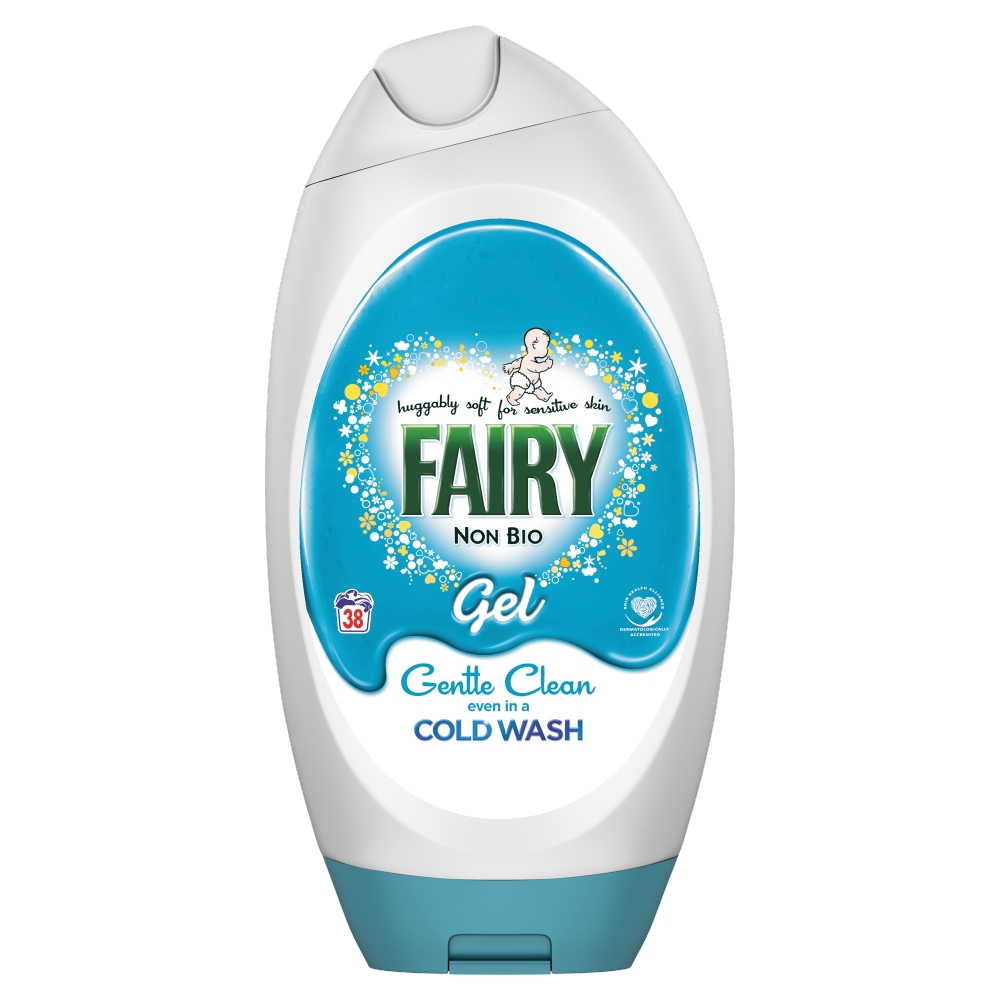 Fairy Non Bio Washing Gel Original 38 Wash Image 2