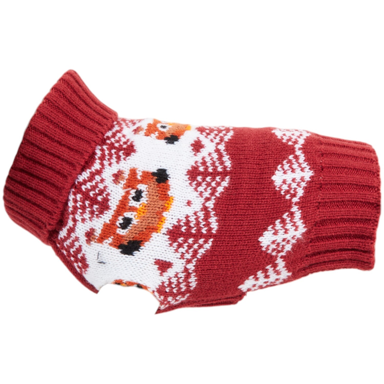 Woodland Dog Jumper Red 34cm Image 12