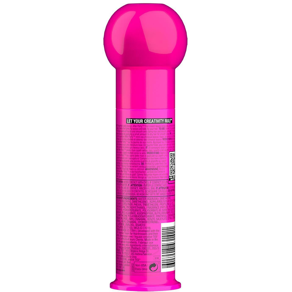TIGI Bed Head After Party Shiny Frizz-Free Styling Smoothing Cream 100ml Image 3