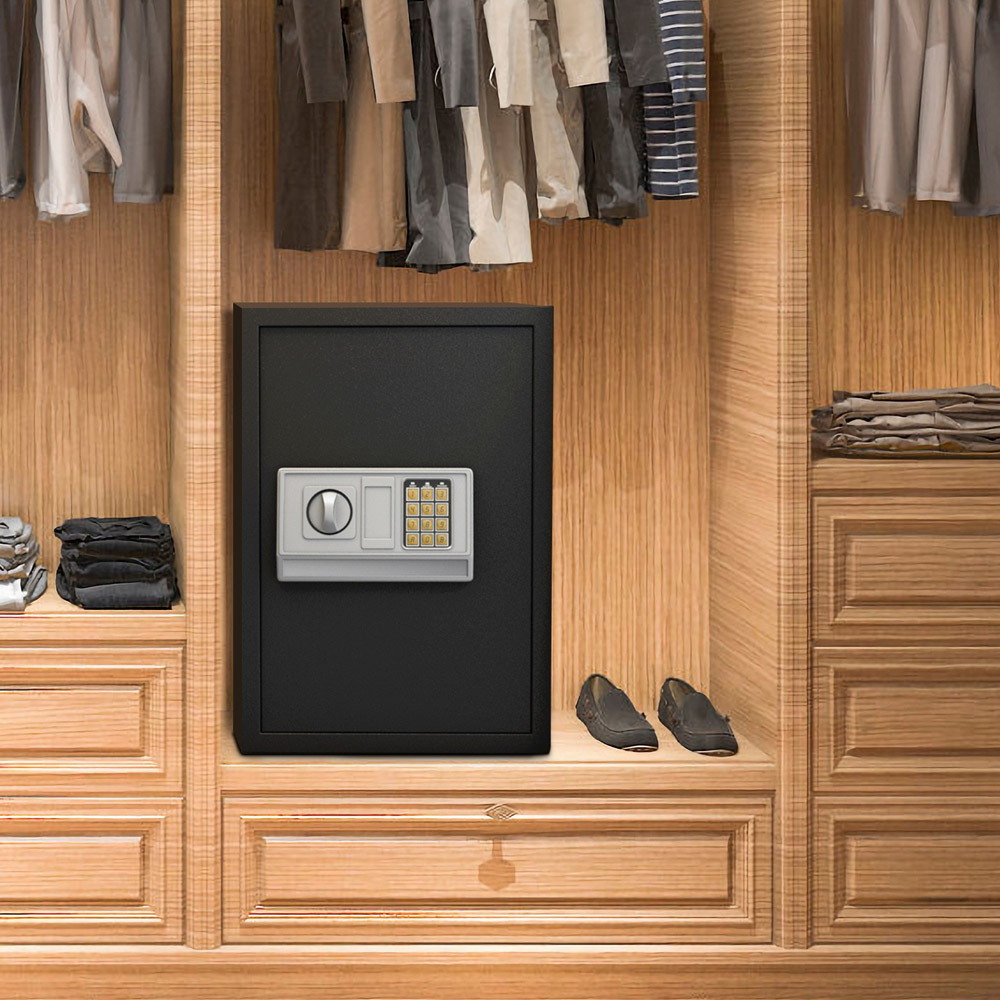 Costway Electronic Safe Box with Keypad Lock Image 2