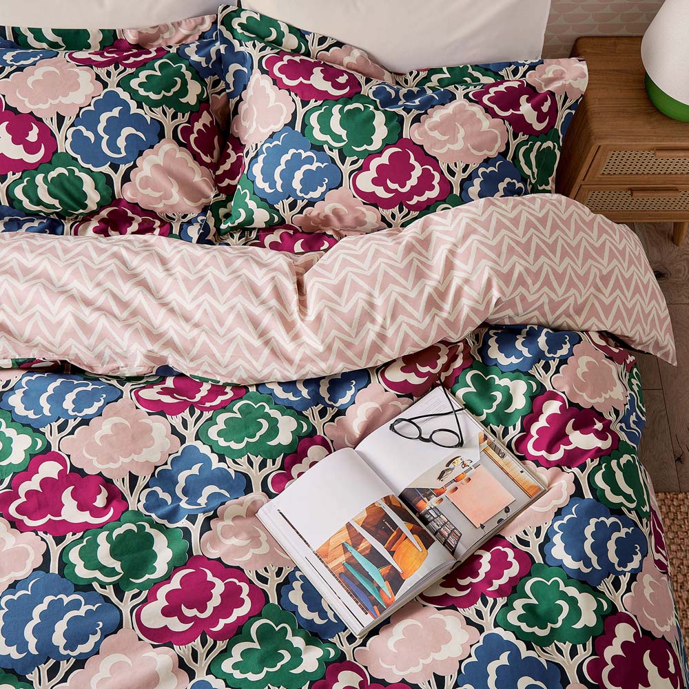 Scion Willow Tree Super King Size Berry Duvet Set Image 4