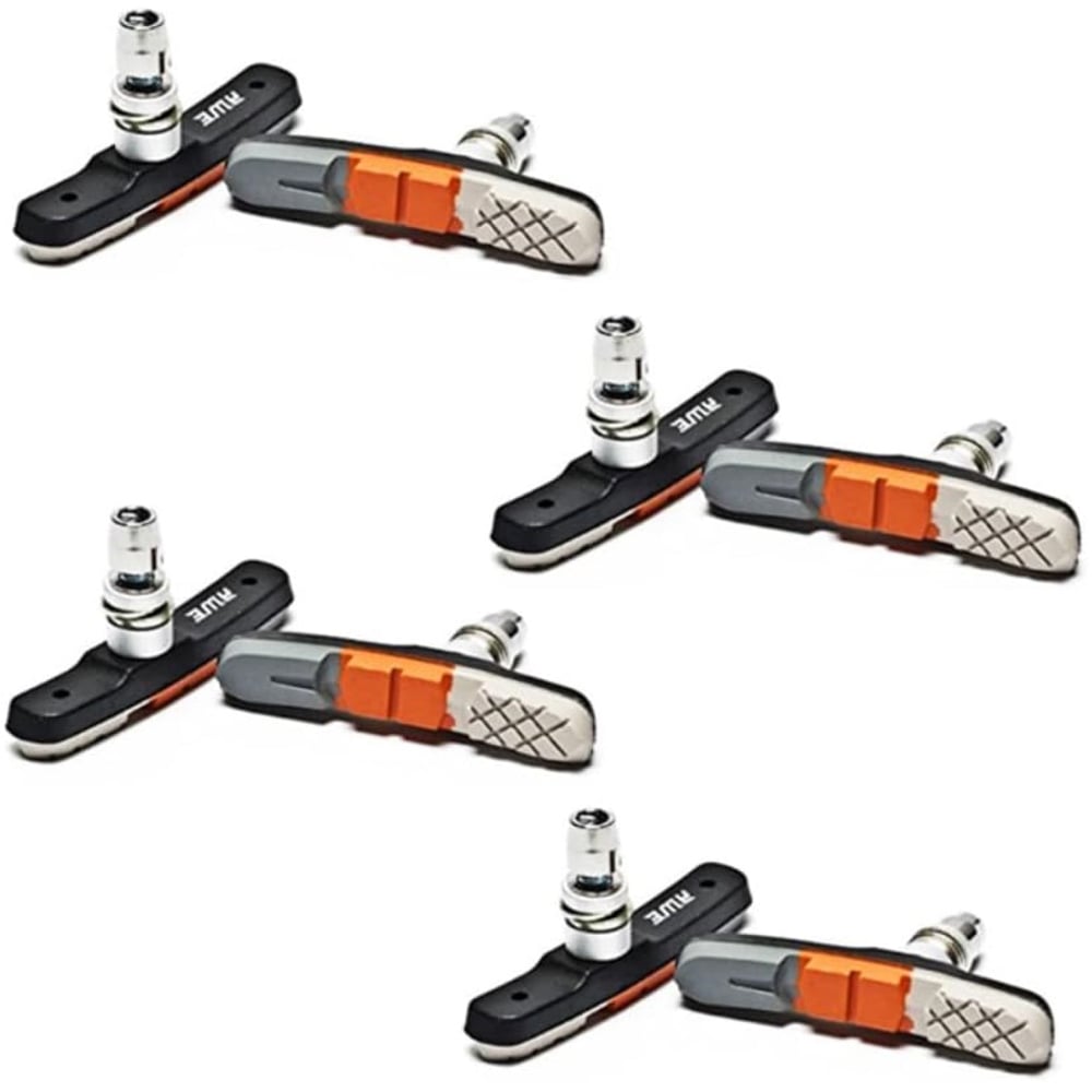Aero Sport 72mm Mountain Bike Triple Contour V Brake Pads Set 4 Pack Image 1