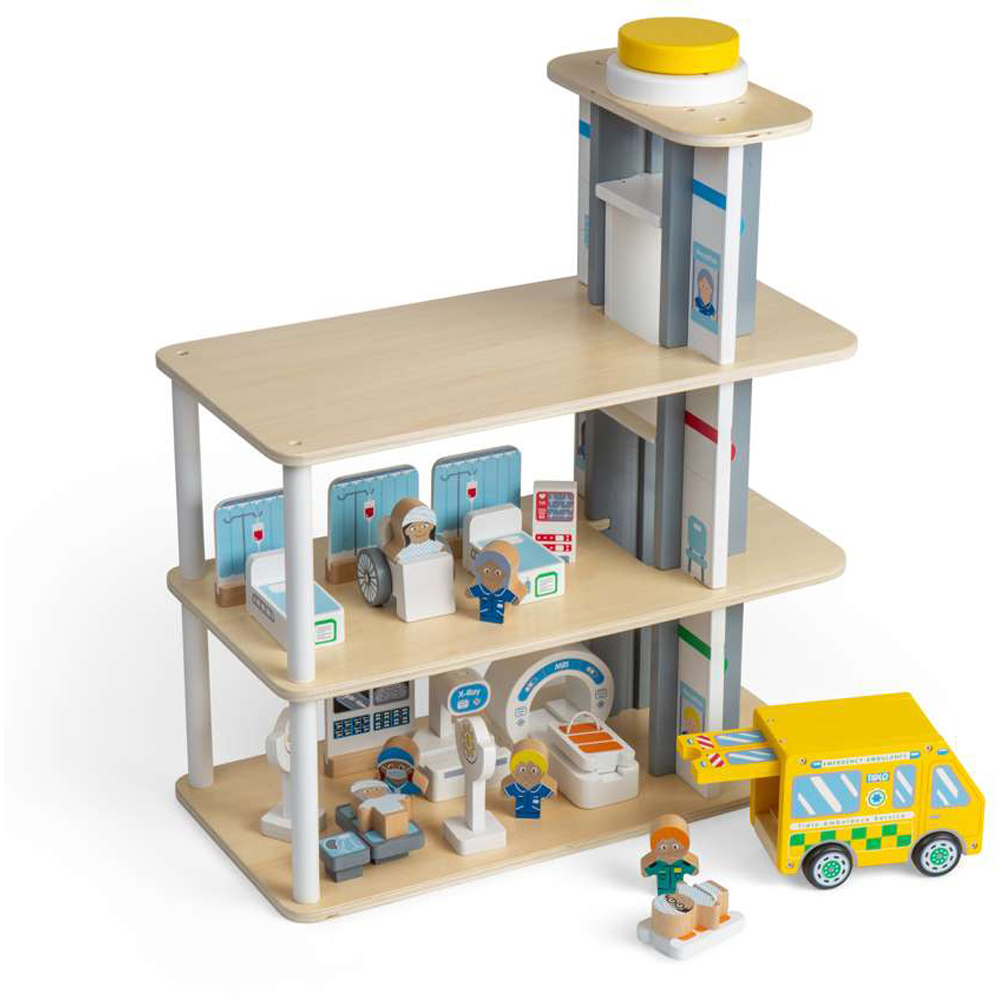 Tidlo Kids Playtime Hospital Playset 29 Piece Image 4