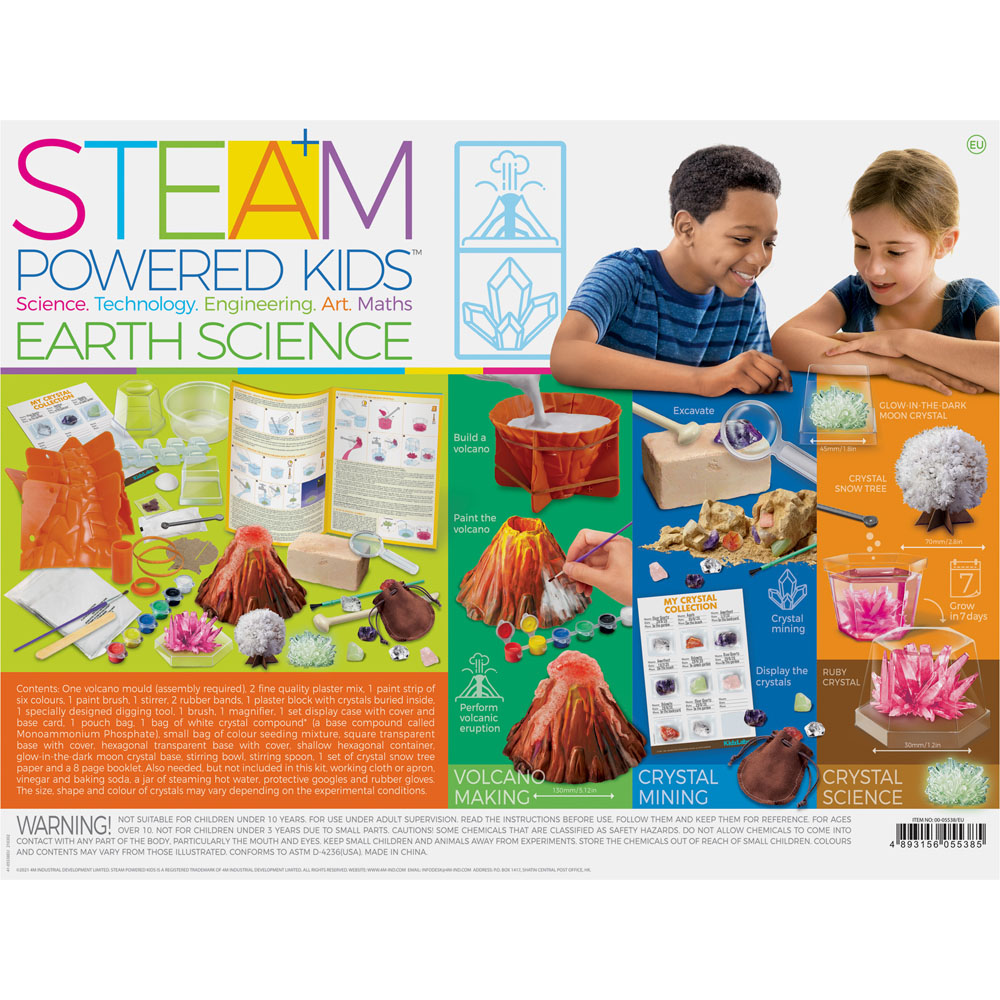 4M Steam Powered Kids Earth Science Image 7