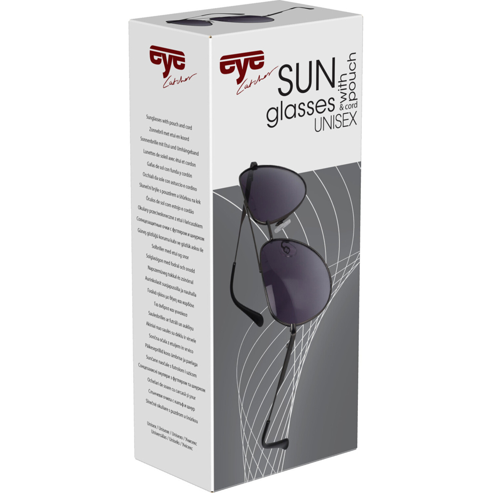 Unisex Metal Sunglasses Image 7