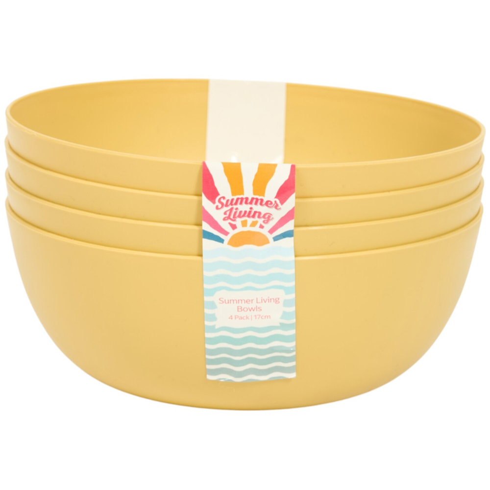 Pack of 4 Summer Picnic Bowls Image 4
