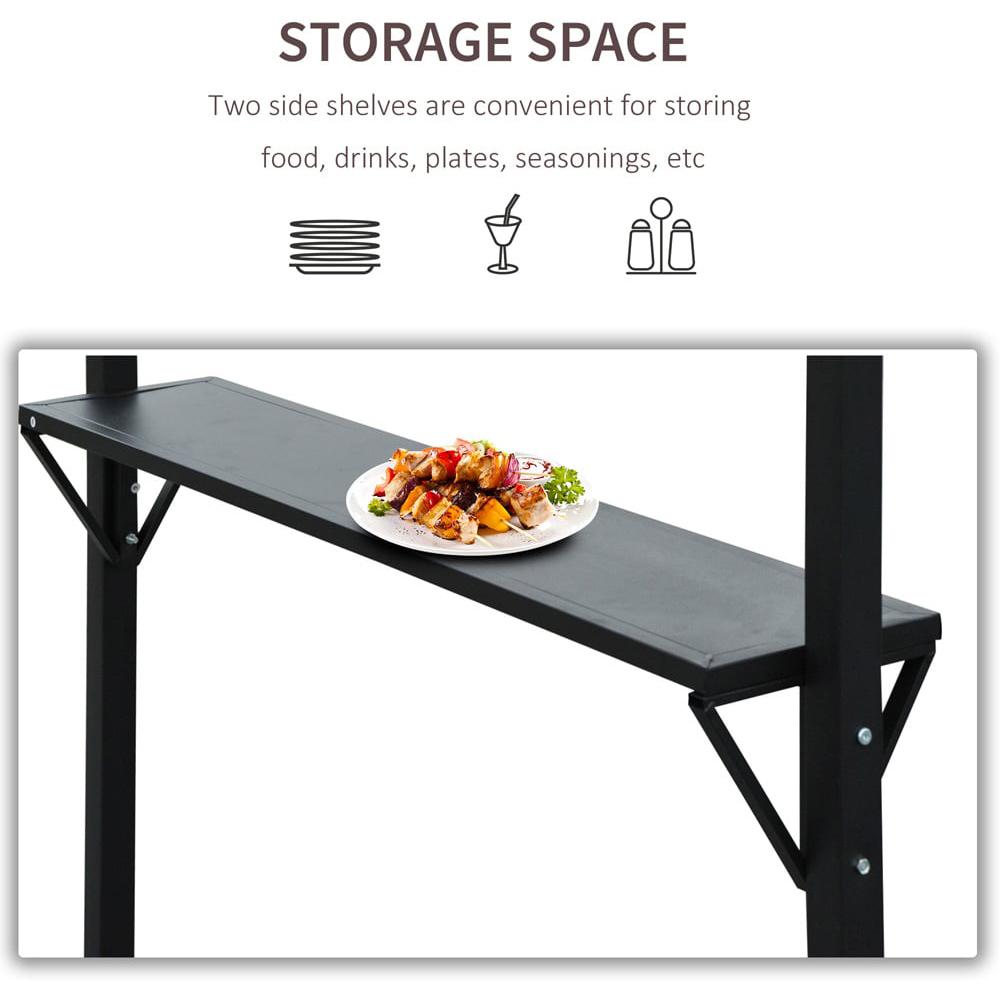 Outsunny 2.5 x 1.5m Coffee Waterproof Canopy Awning Image 6