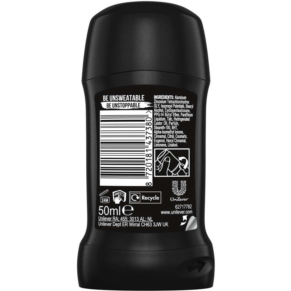 Lynx Jungle Fresh 48H Odour Protection Anti-Perspirant Deodorant Stick 50ml 30 Pack Image 3