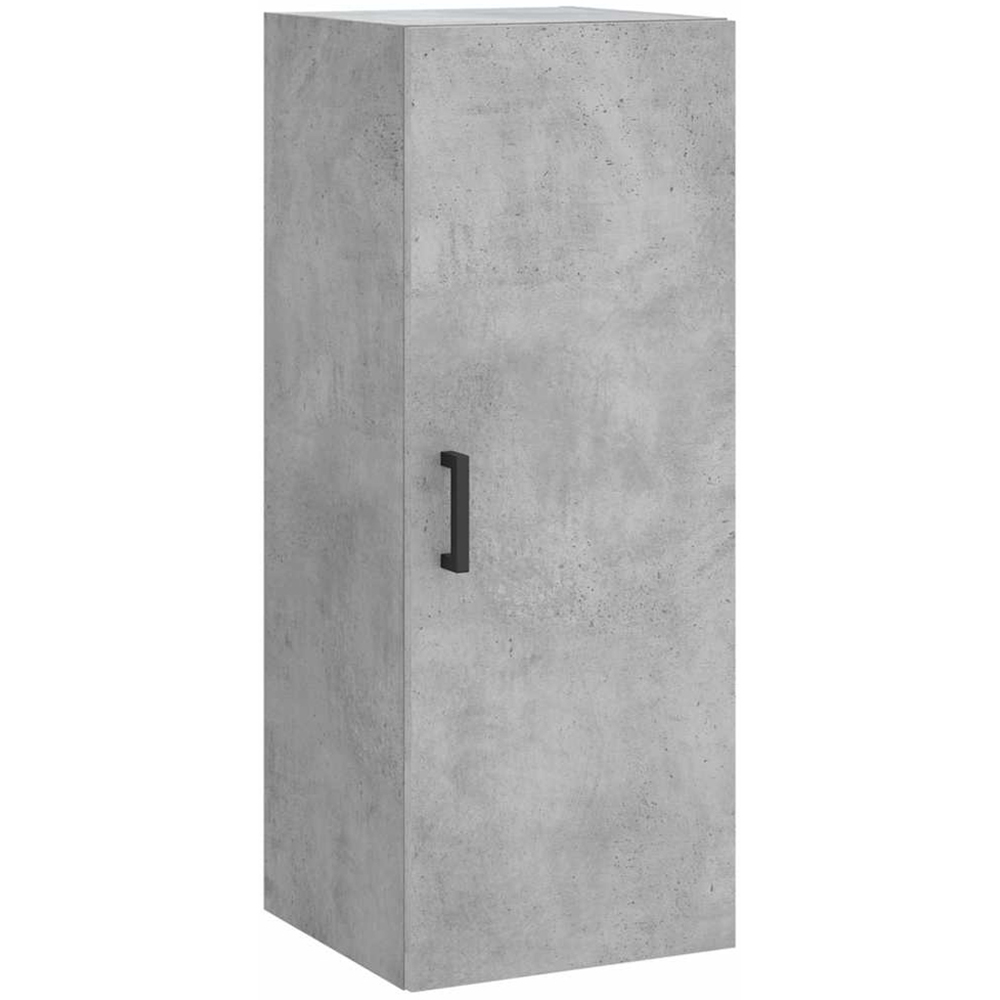 vidaXL 2 Door Concrete Grey Highboard Image 7