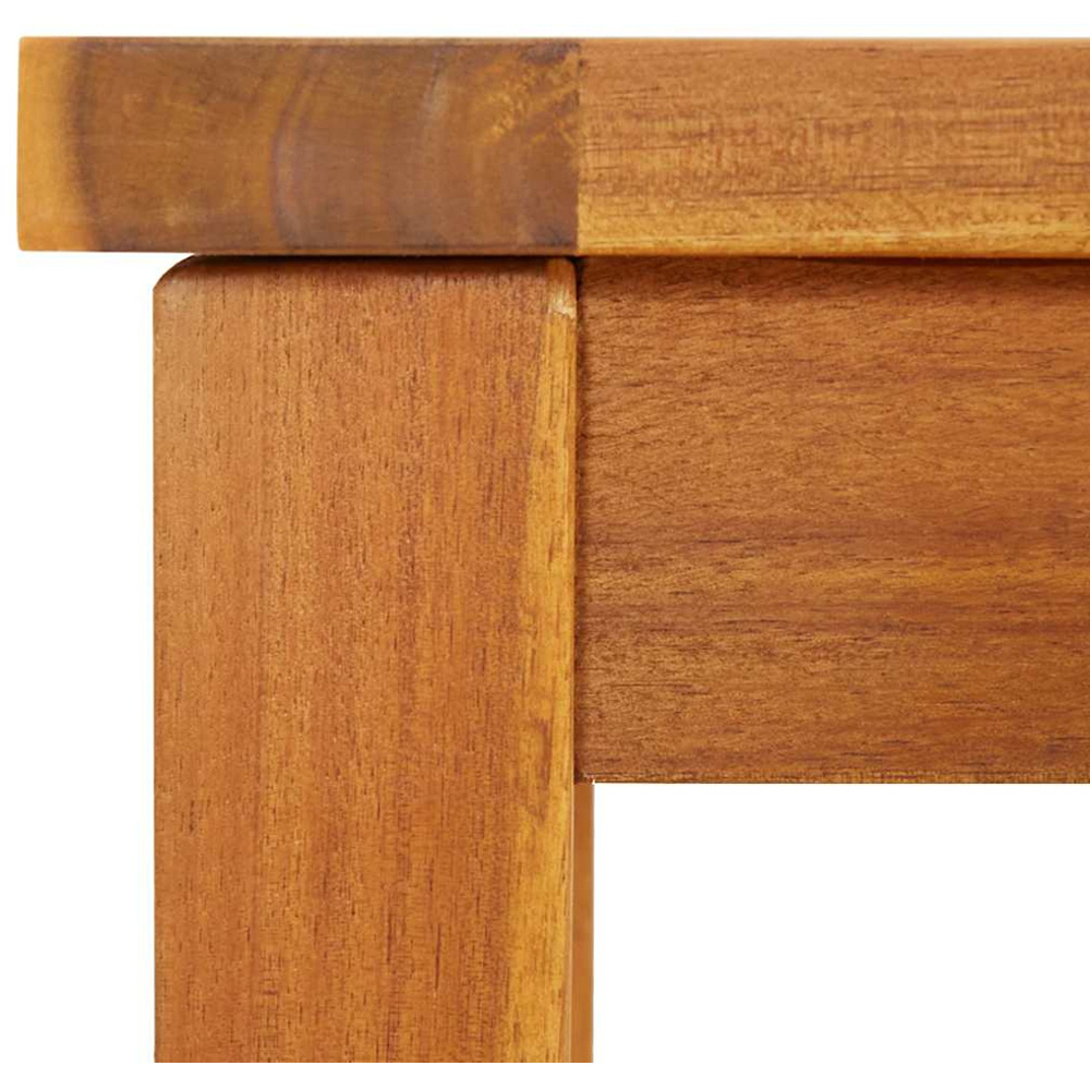 vidaXL Brown Solid Wood Acacia Garden Bench 150cm Image 6