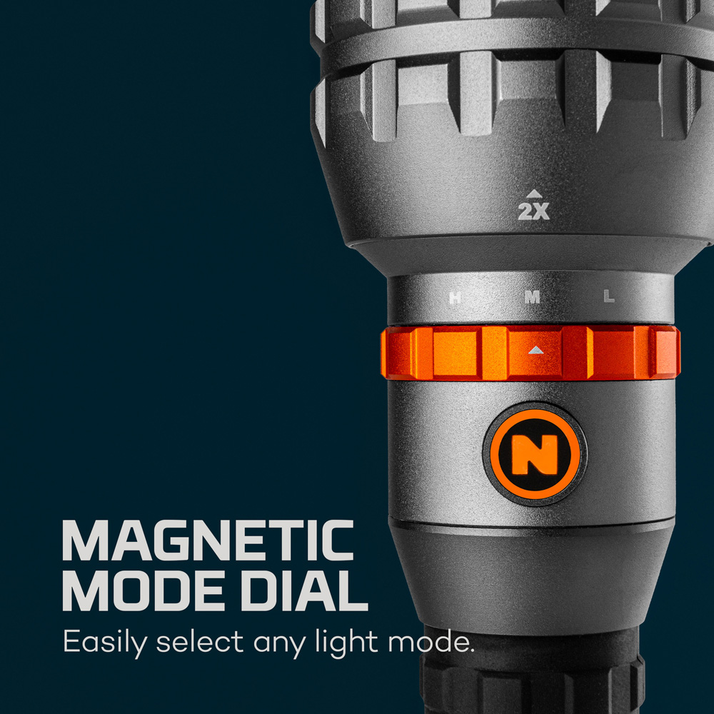 Nebo Davinci 18000 18000 Lumens Magnetic Mag Dial Rechargeable LED Torch with 2x Zoom Image 7