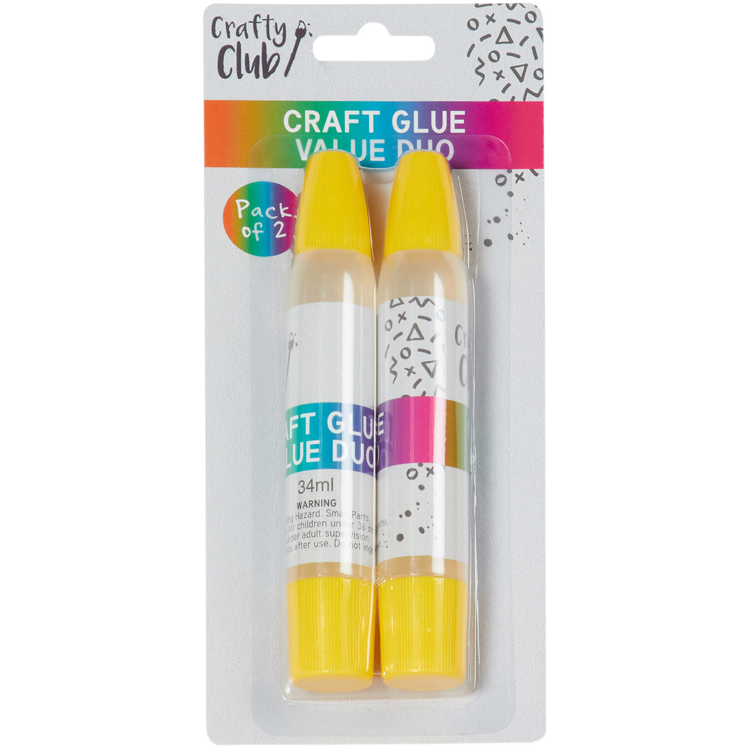 Crafty Club Craft Glue Value Duo Image 1
