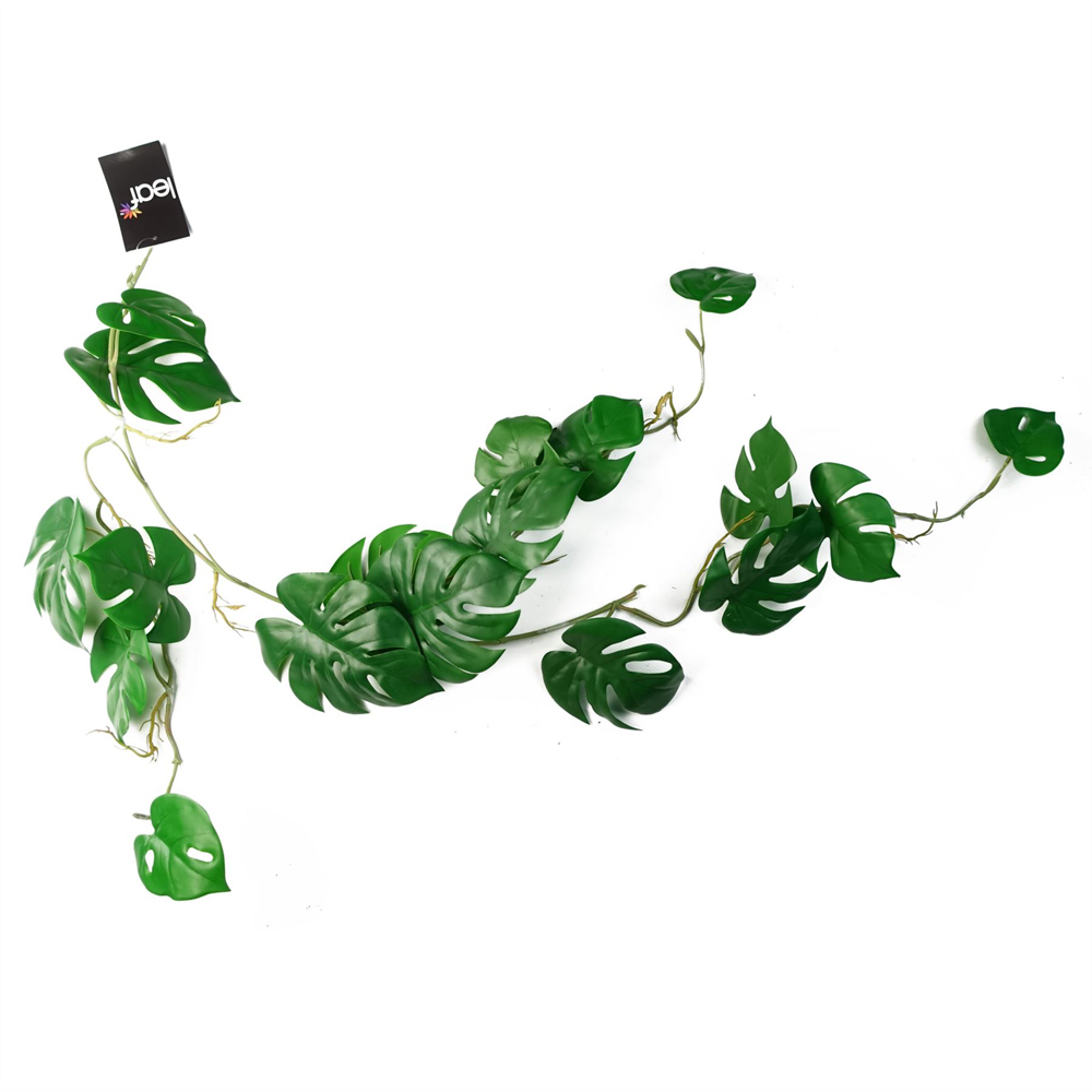 Leaf Trailing Monstera Hanging Artificial Plant 3ft Image 4