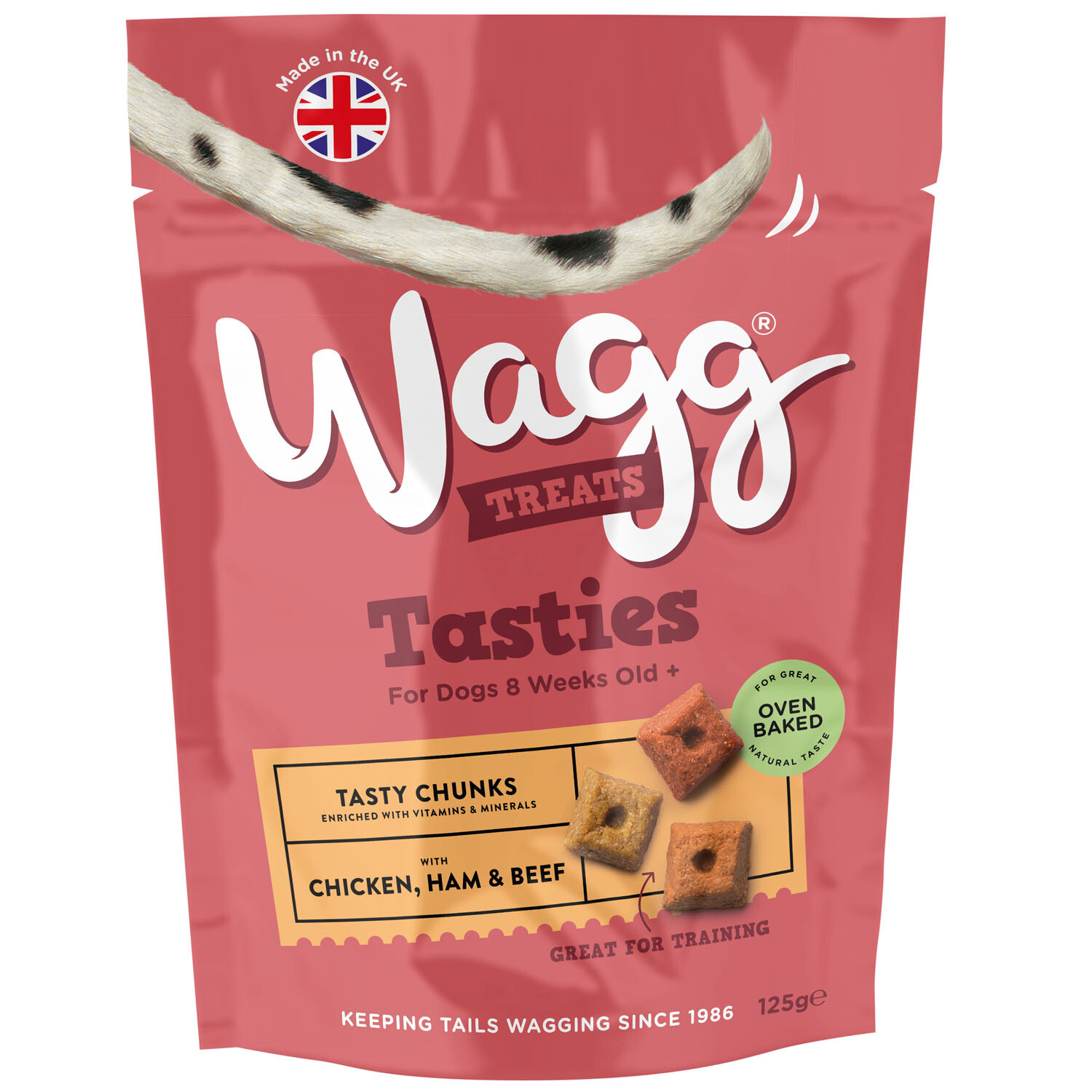 Wagg Tasties Chunks - 125g Image