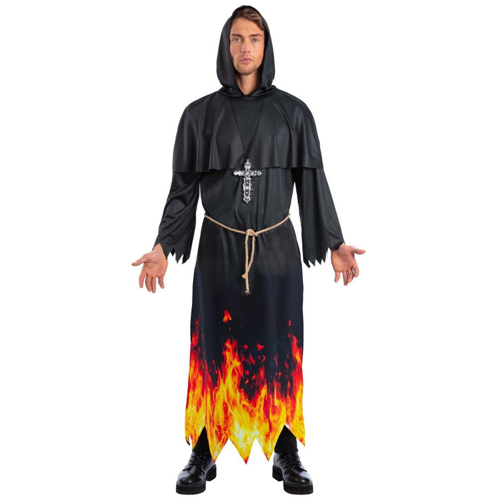 Rubies Adult Burning Priest Halloween Costume Medium-Large Image 1