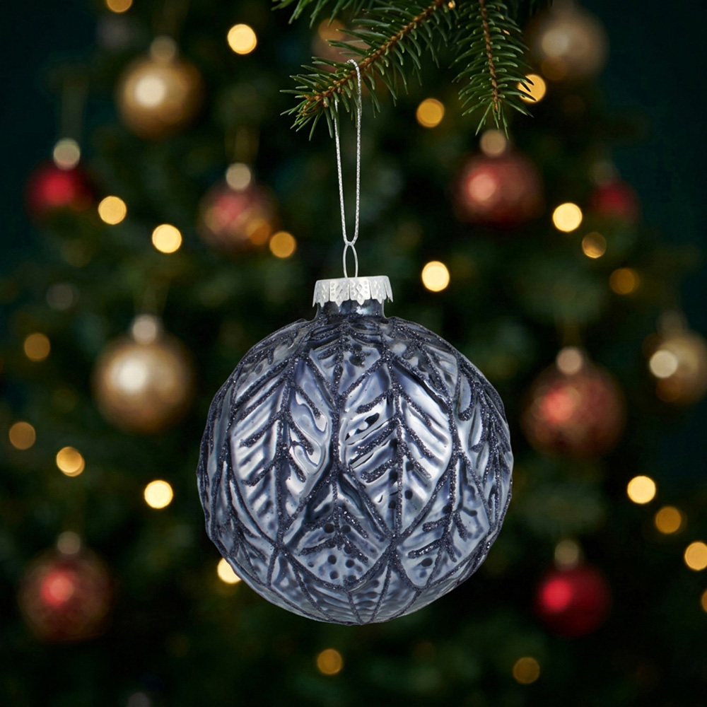 Embellished Glitter Bauble Image 2
