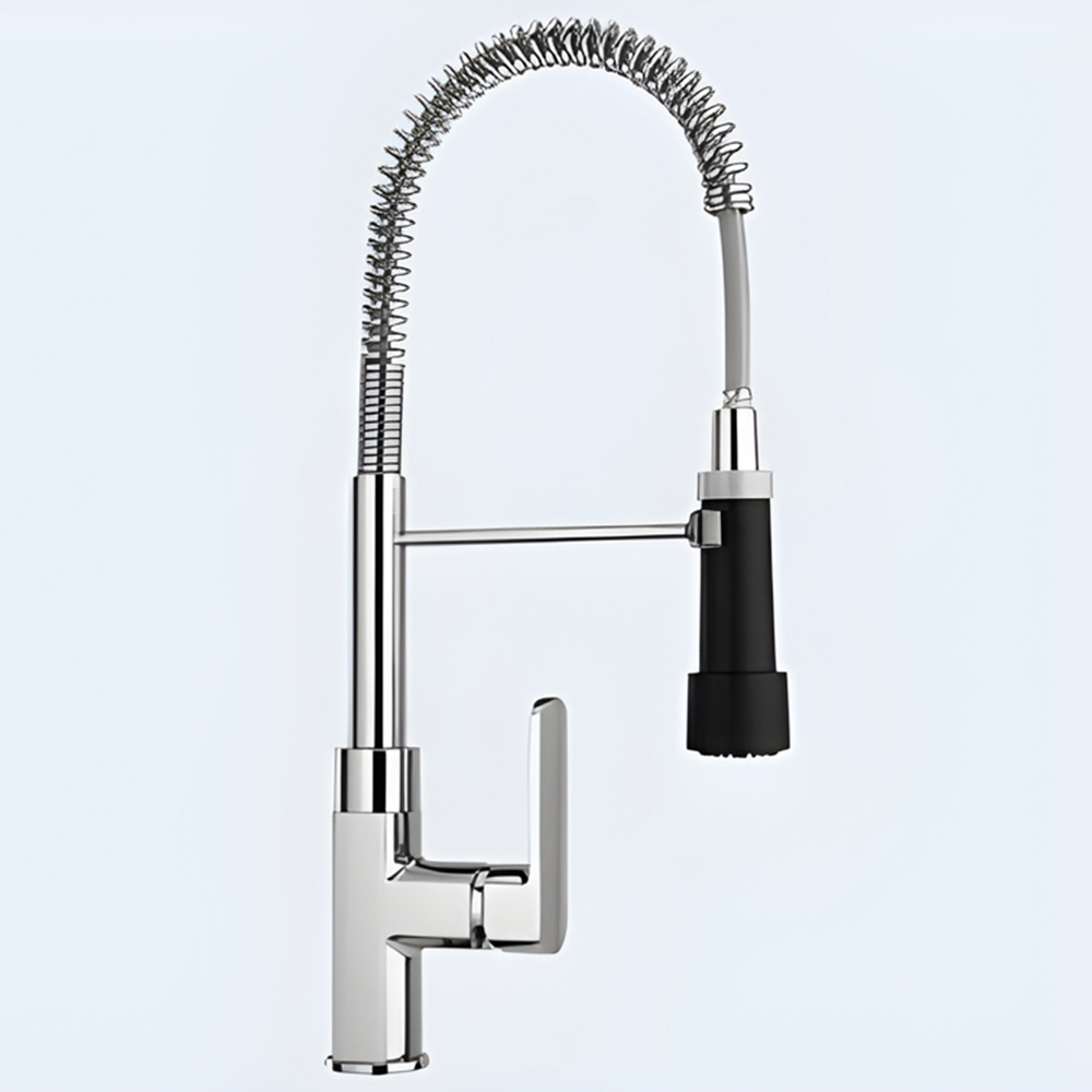 Piralla Novo Chrome Single Lever Magnetic Hand Spray and Flexible Spout Image 2