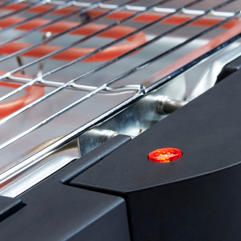 Quest 35899 Black Smokeless Electric BBQ Grill Table Top Image 7