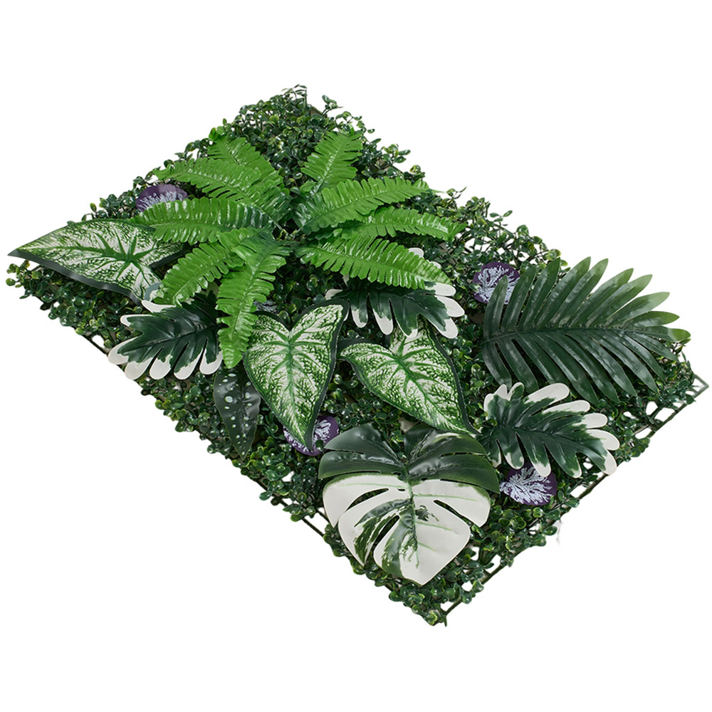 Living and Home Green Artificial Plant Wall Panel 40 x 60cm Image 3