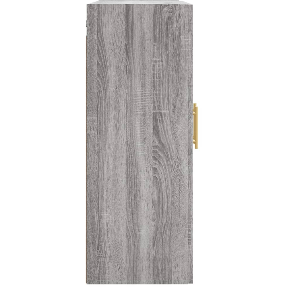 vidaXL 2 Door Grey Sonoma Wall Mounted Cabinet Set of 2 Image 6