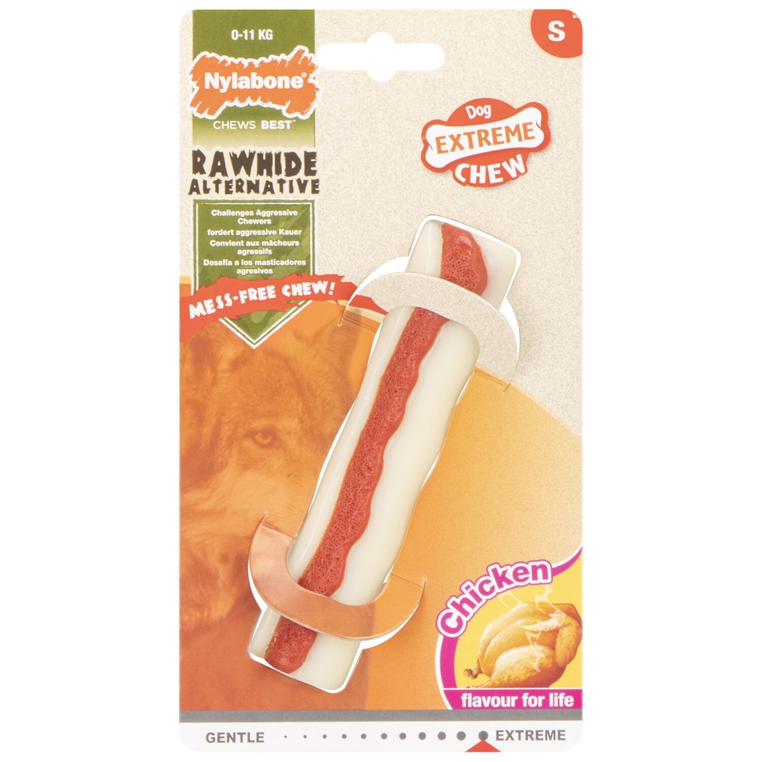 Nylabone Extreme Chew Tough Rawhide Alternative - Small Image