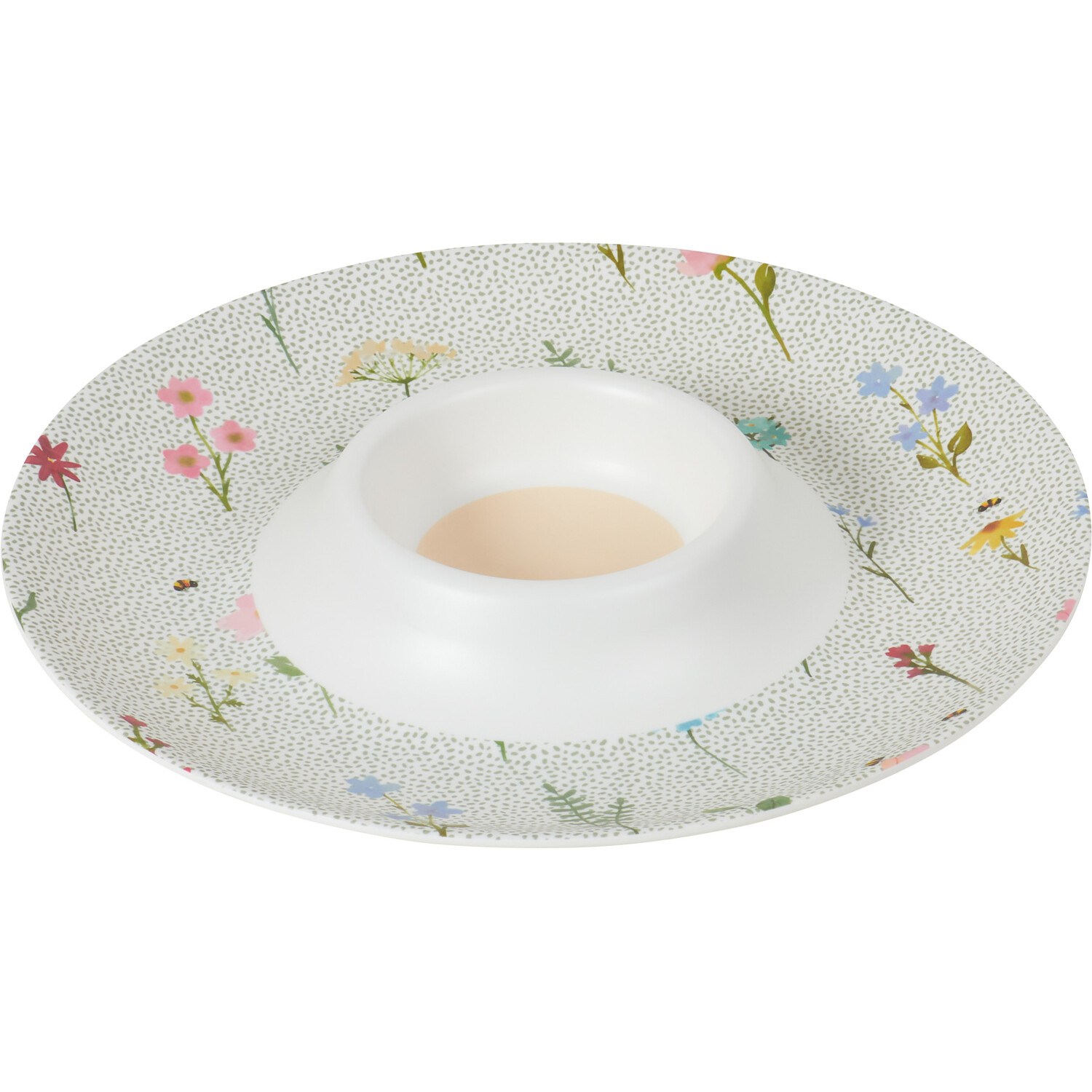 Flower Market Chip & Dip Platter - White Image 1