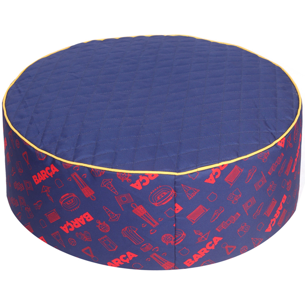 Kaikoo Barcelona Drum Quilt Top Pouffe Image 5